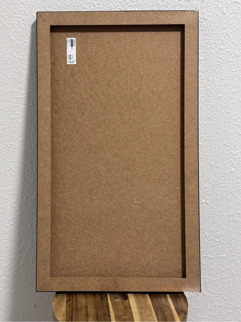 HTF IKEA SVENSÅS Cork Memo Board Dark Brown Wall Organization Modern Decor